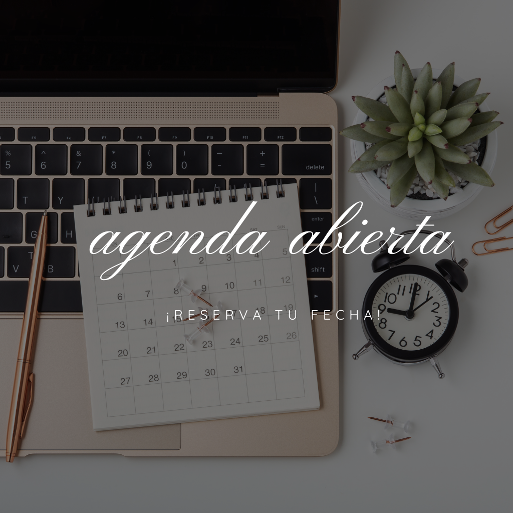 Agenda abierta — ¡Reserva tu fecha!